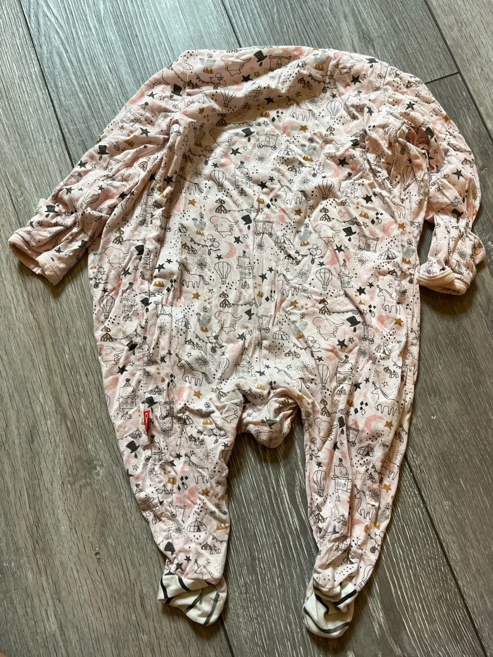 Magnetic Me Little Girls Size 0-3 Mo Princess PJs